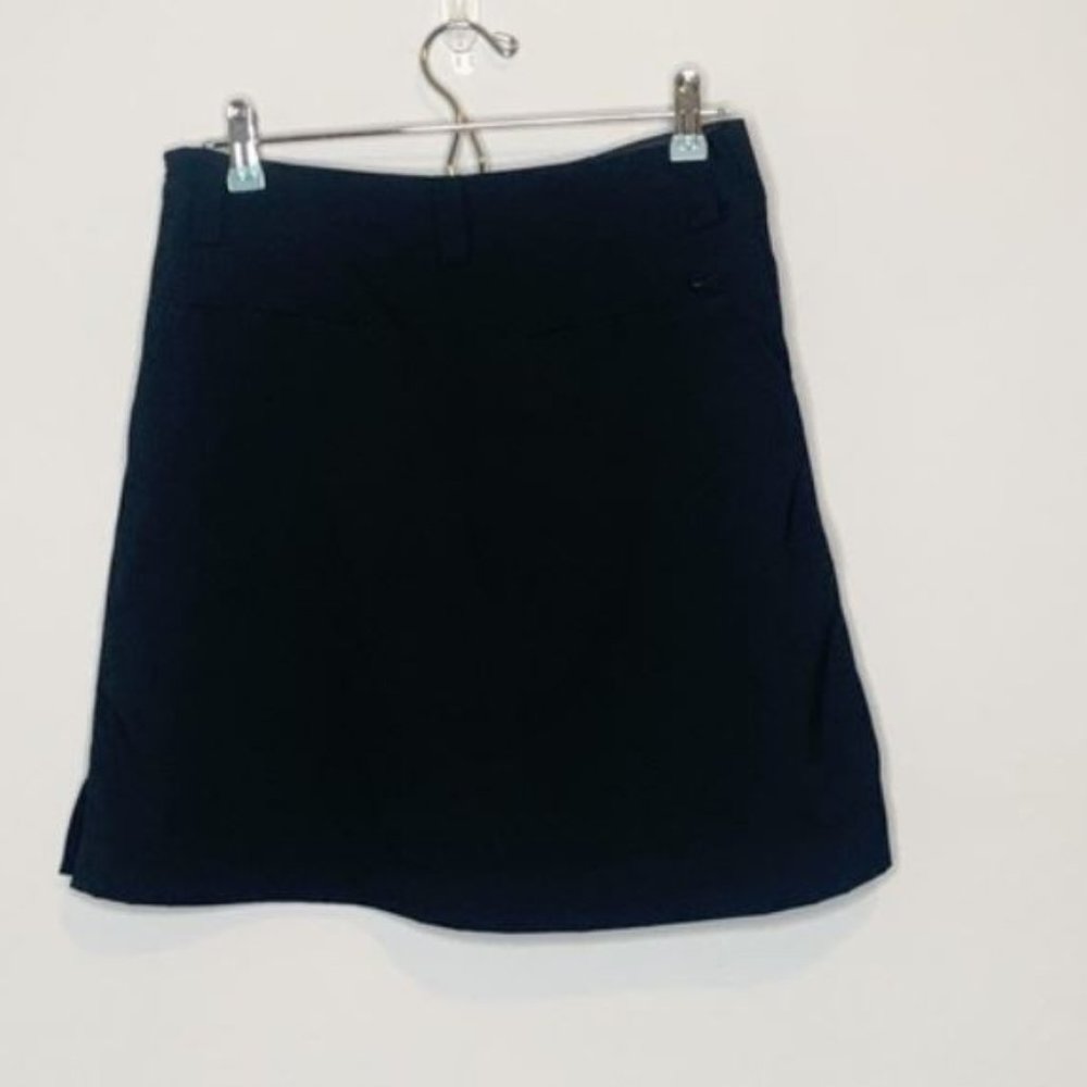 Nike Gold Dri-Fit Black Skort Size 4
